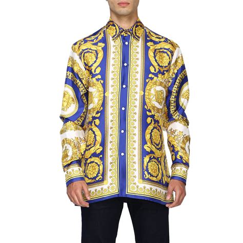 chemises homme versace|shirts that look like Versace.